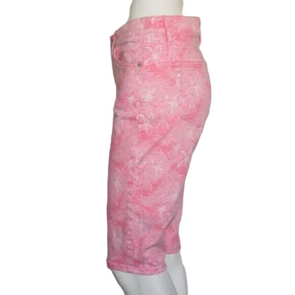 TOMMY BAHAMA Bermuda Shorts, 28, Pink Floral, Boardwalk, Knee length, Pockets - Picture 7 of 14